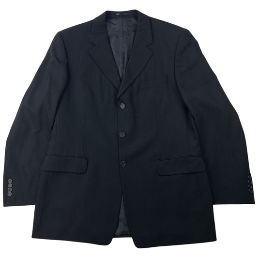 Vintage YSL Yves Saint Laurent Button Up Blazer Jacket Size XL | XL, Black