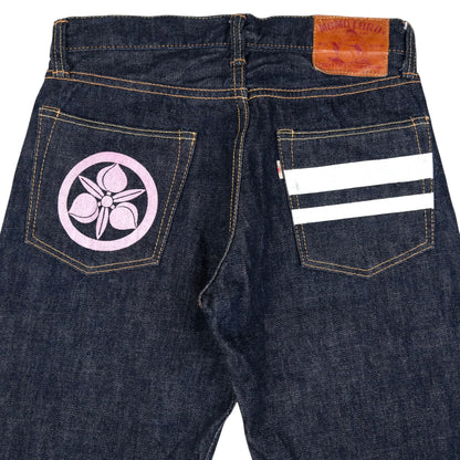 Vintage Momotaro Kamon Japanese Denim Jeans Size W28