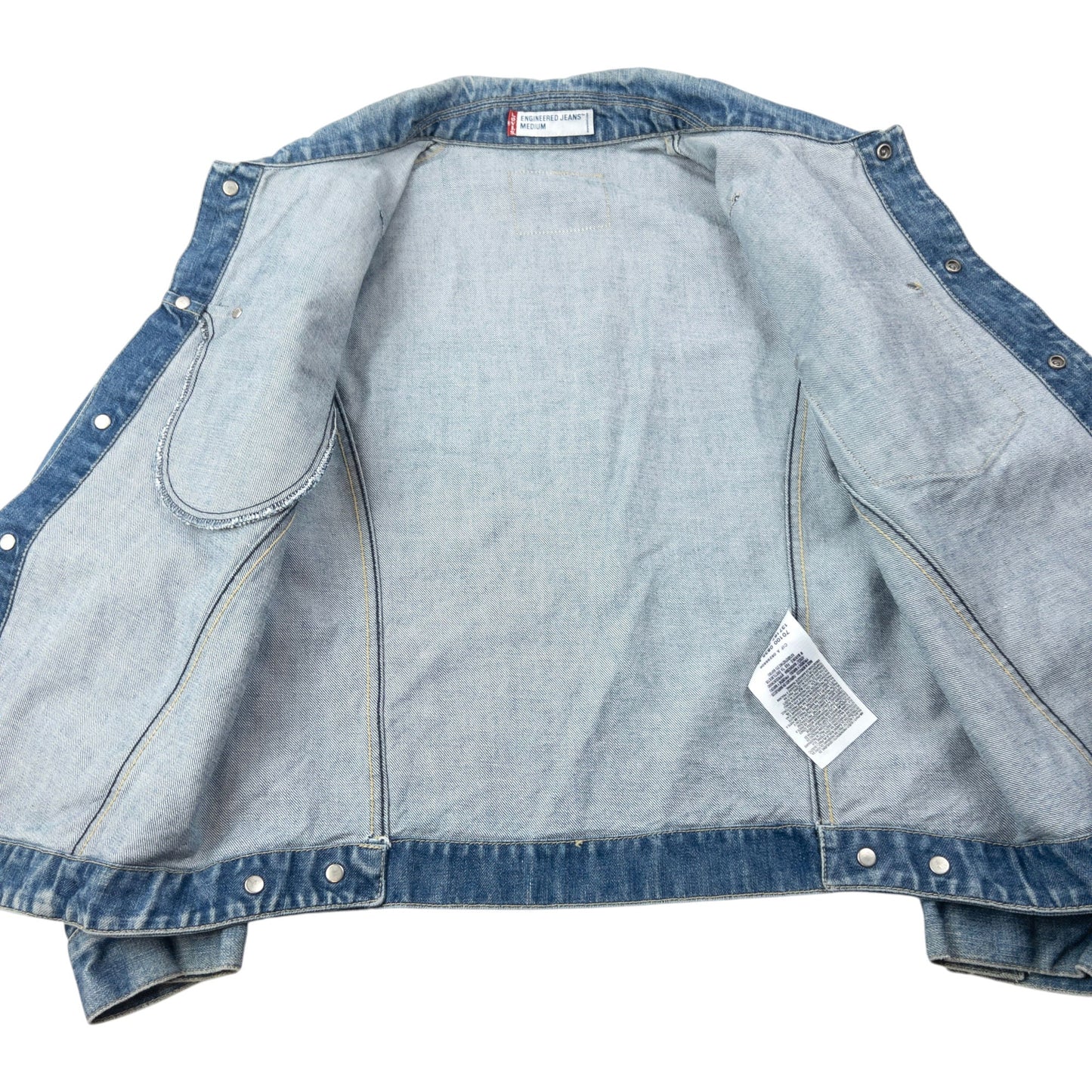Vintage 2000s Levi's Engineered Garments Denim Jacket Size XS | XS, Blue
