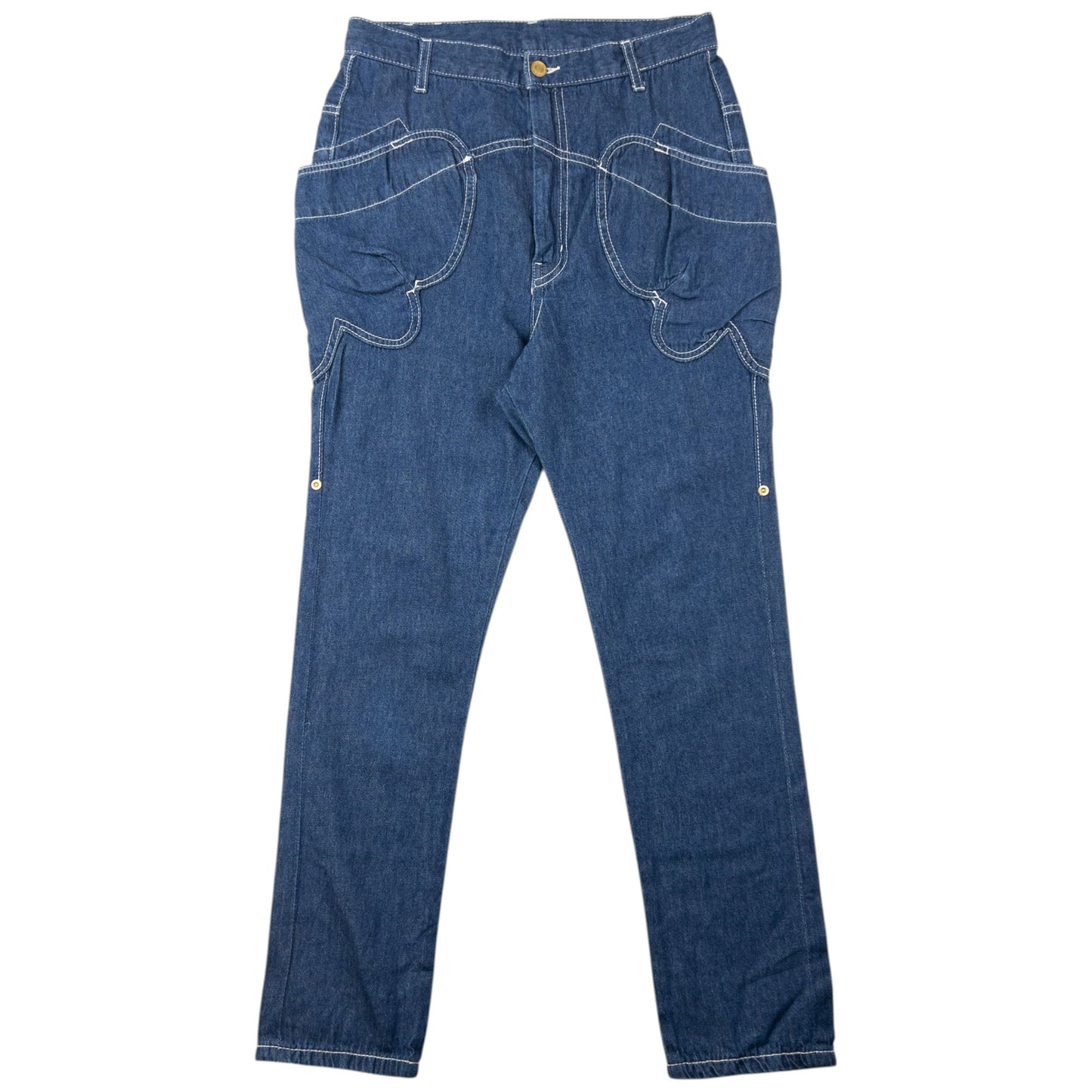 Vintage Mercibeaucoup By Issey Miyake High Waist Denim Jeans Size W28 | W28, Blue
