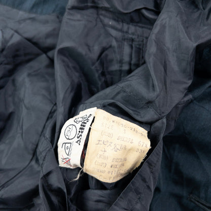 Vintage 90s Burberry Button Up Trench Jacket Size M | Medium, Grey