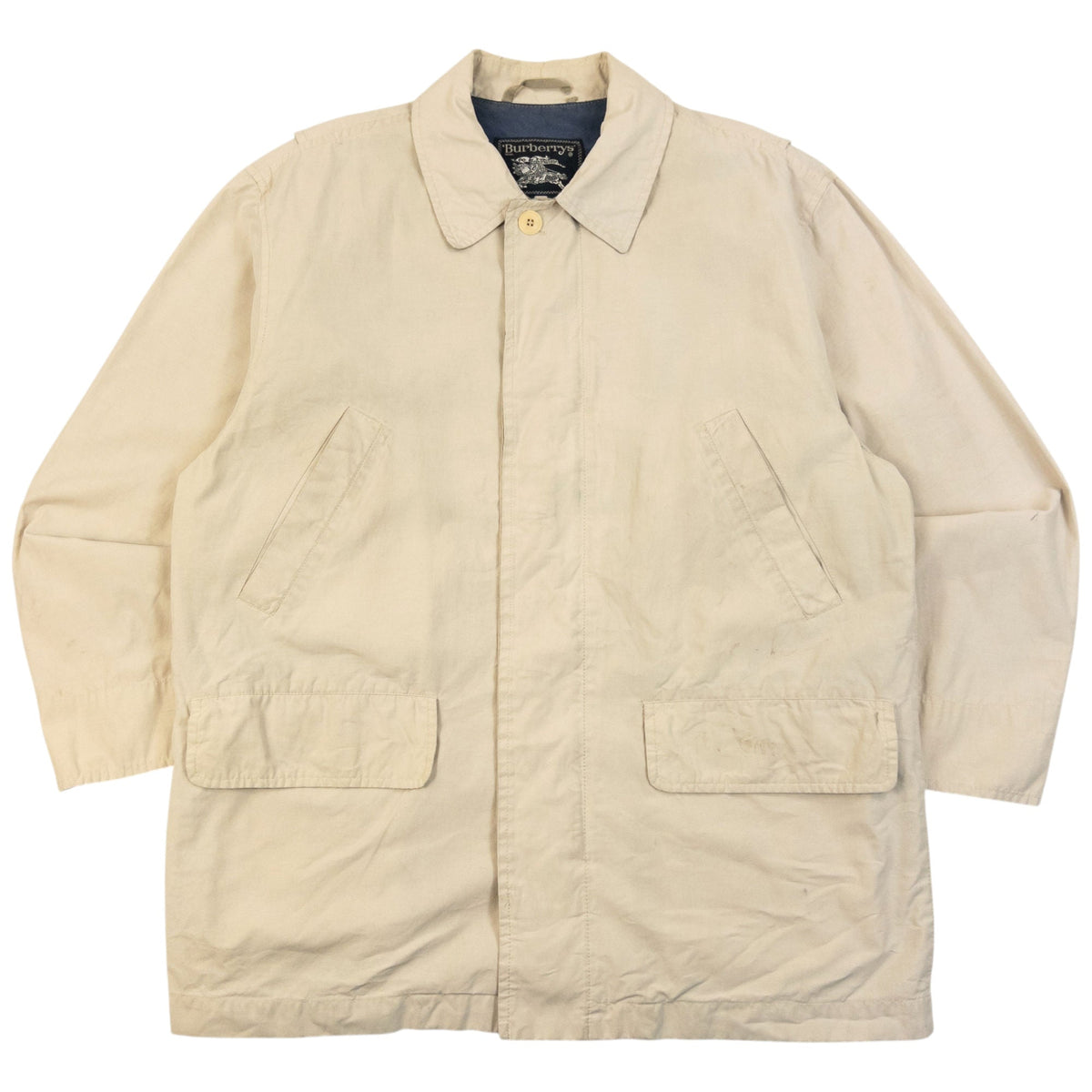 Vintage 90s Burberry Zip Up Jacket Size M | Medium, Multicoloured
