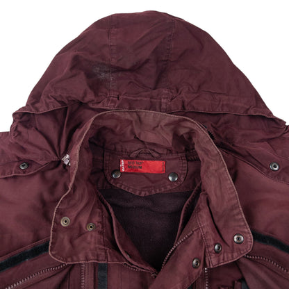 Vintage 2000s Levi's Red Tab Stealth Layered Pocket Jacket Size XL | XL, Burgundy