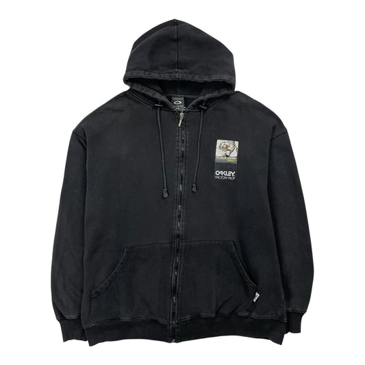 Vintage Oakley Software Factory Pilot Hoodie, Size XL | Oakley, Black