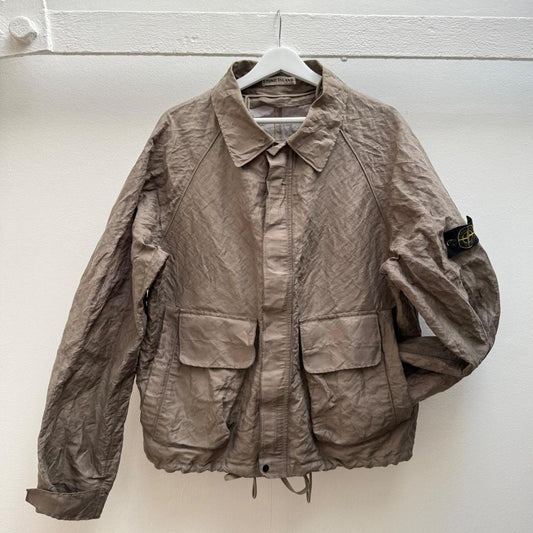 SS2000 Stone Island Paul Harvey Mesh Jacket (L) | Large, Grey