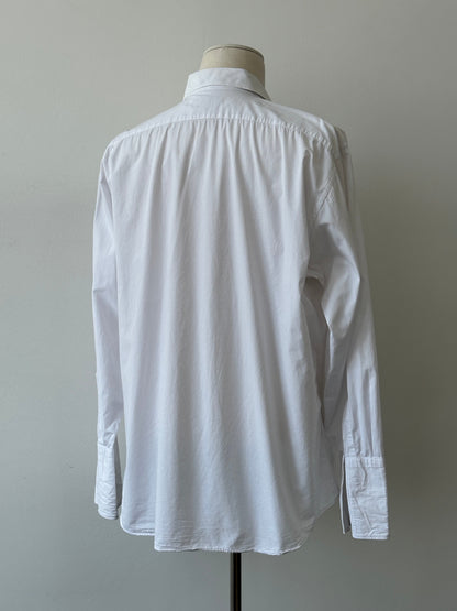 Christian Dior Monsieur 1990s Pure Cotton Tuxedo Shirt - XXL
