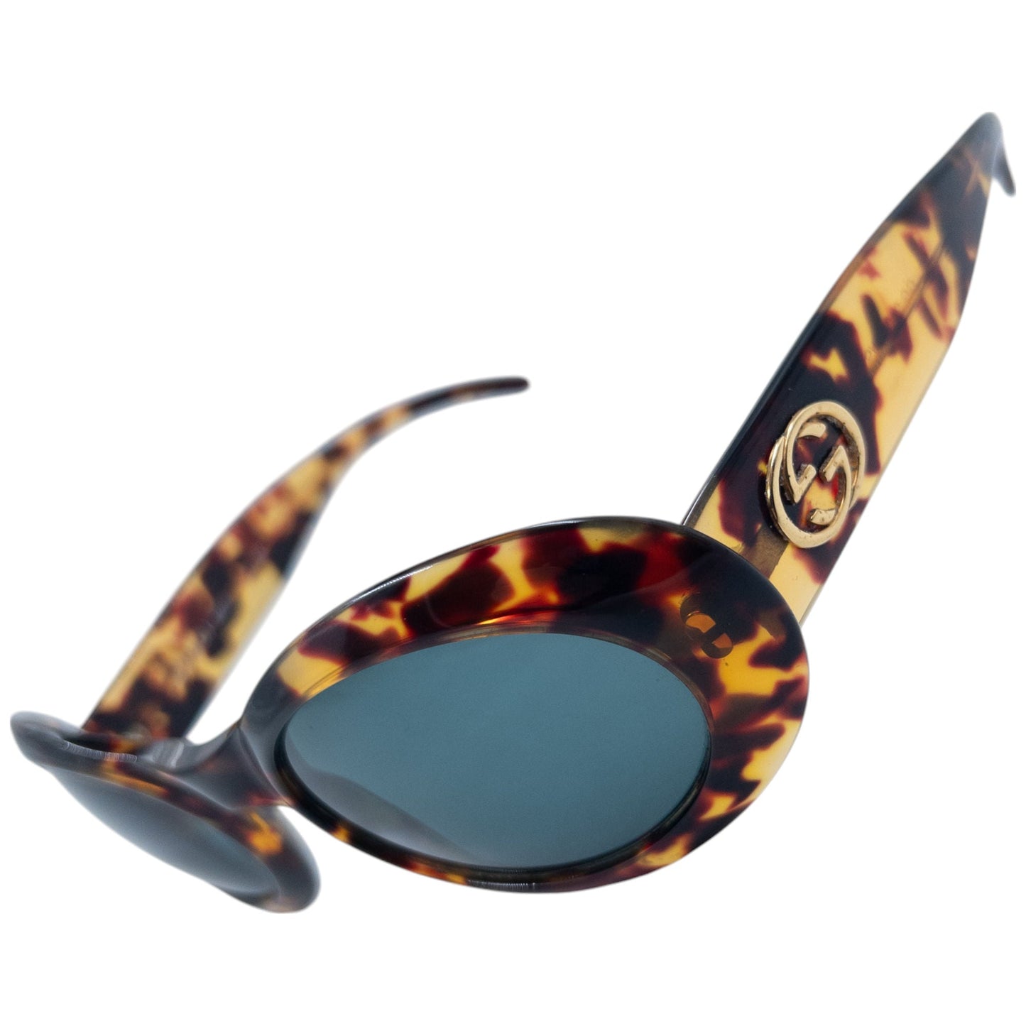 Vintage Gucci Tortoise Shell Sunglasses