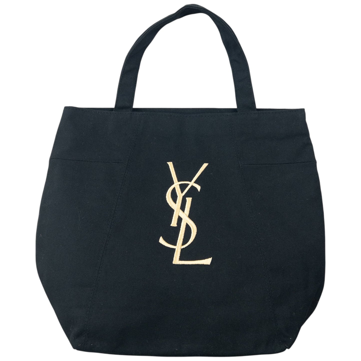 Vintage 2000s YSL Yves Saint Laurent Embroidered Tote Shoulder Bag | O/S, Multicoloured