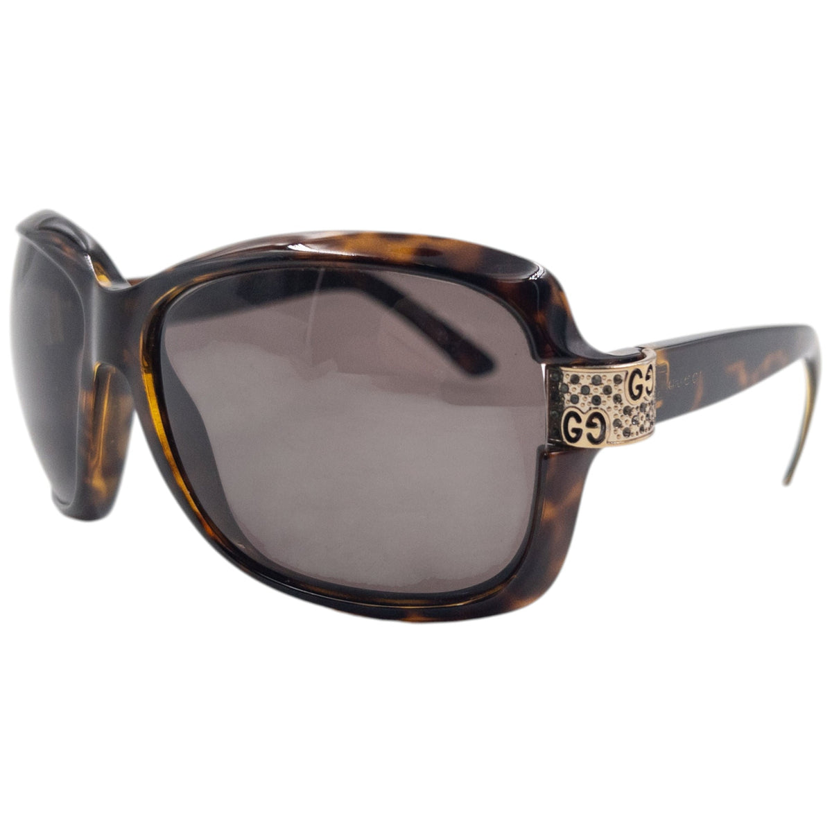 Vintage 2000s Gucci Tortoise Shell Sunglasses | O/S, Brown