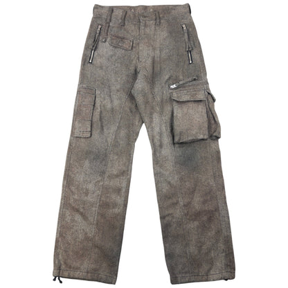Vintage PPFM Wool Cargo Trousers Size W30