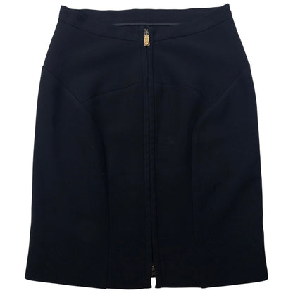 Vintage 2009 Miu Miu Zip Skirt Womens Size W27