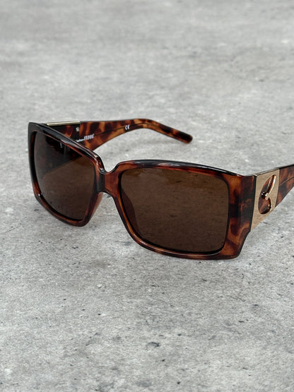 Gianfranco Ferre 1990s Oversized Square Logo Sunglasses