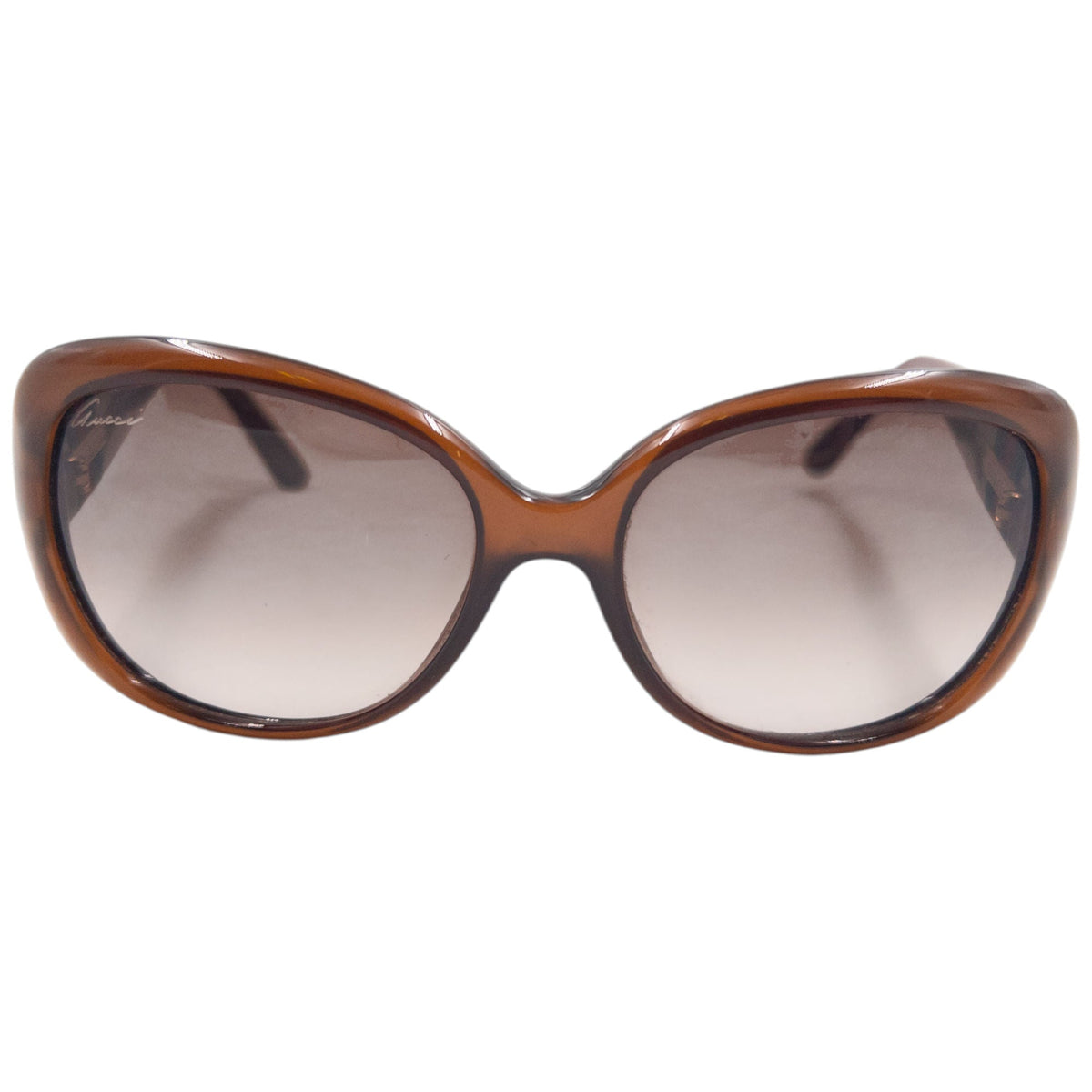 Vintage 2000s Gucci Sunglasses | O/S, Brown, Purple