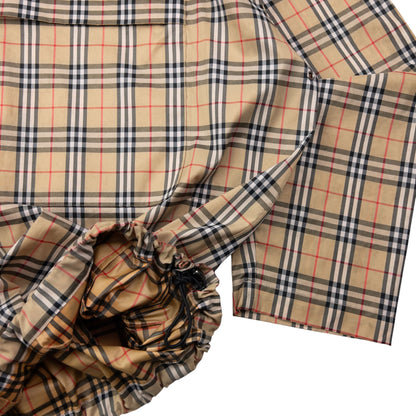 Vintage 2000s Burberry Nova Check Packable Q Zip Jacket Size L