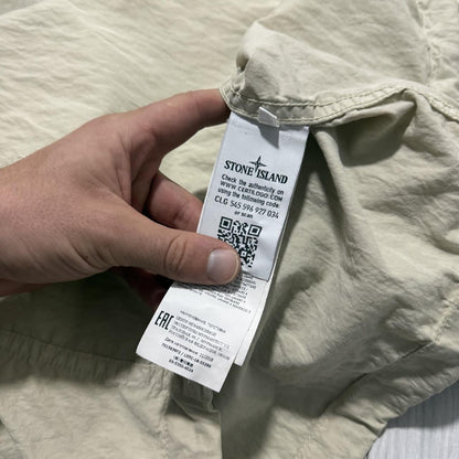 Stone Island Ghost Smock Jacket | Large, Beige