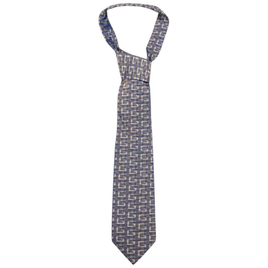 Vintage Gucci Monogram Silk Tie