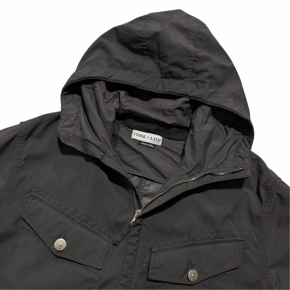 Stone Island 2002 Multi pocket Jacket | Large, Black
