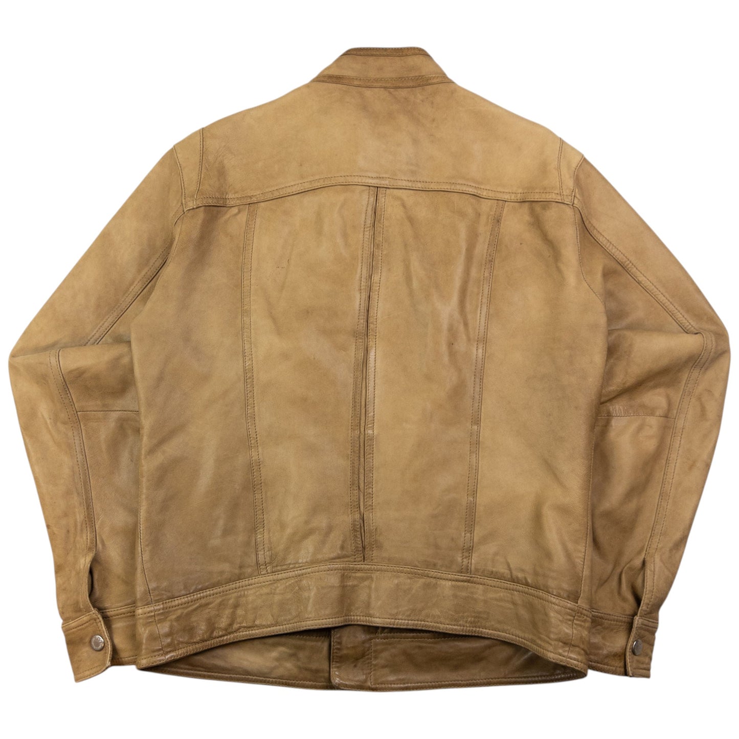 Vintage Dolce & Gabbana Leather Biker Jacket Size M