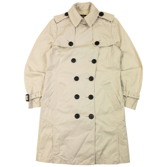 Vintage Burberry Trench Jacket Womens Size M | Medium, Cream