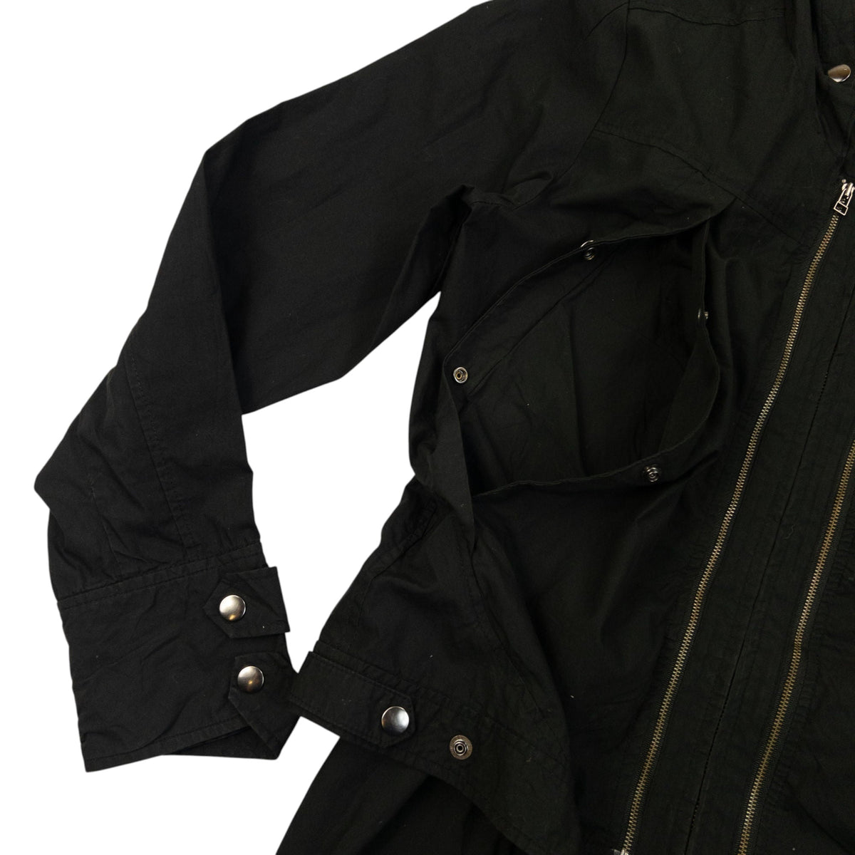 Vintage 2000s PPFM Layered Convertible Jacket Size M | Medium, Black