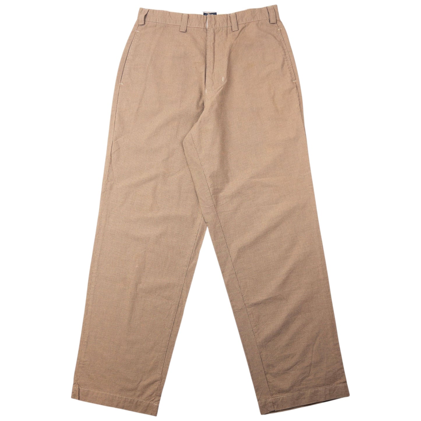 Vintage 2000s Stussy High Waisted Pattern Trousers Size W29 | W29, Brown