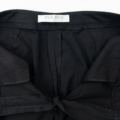 Vintage 2000 Miu Miu Trousers Size W28 | W28, Black