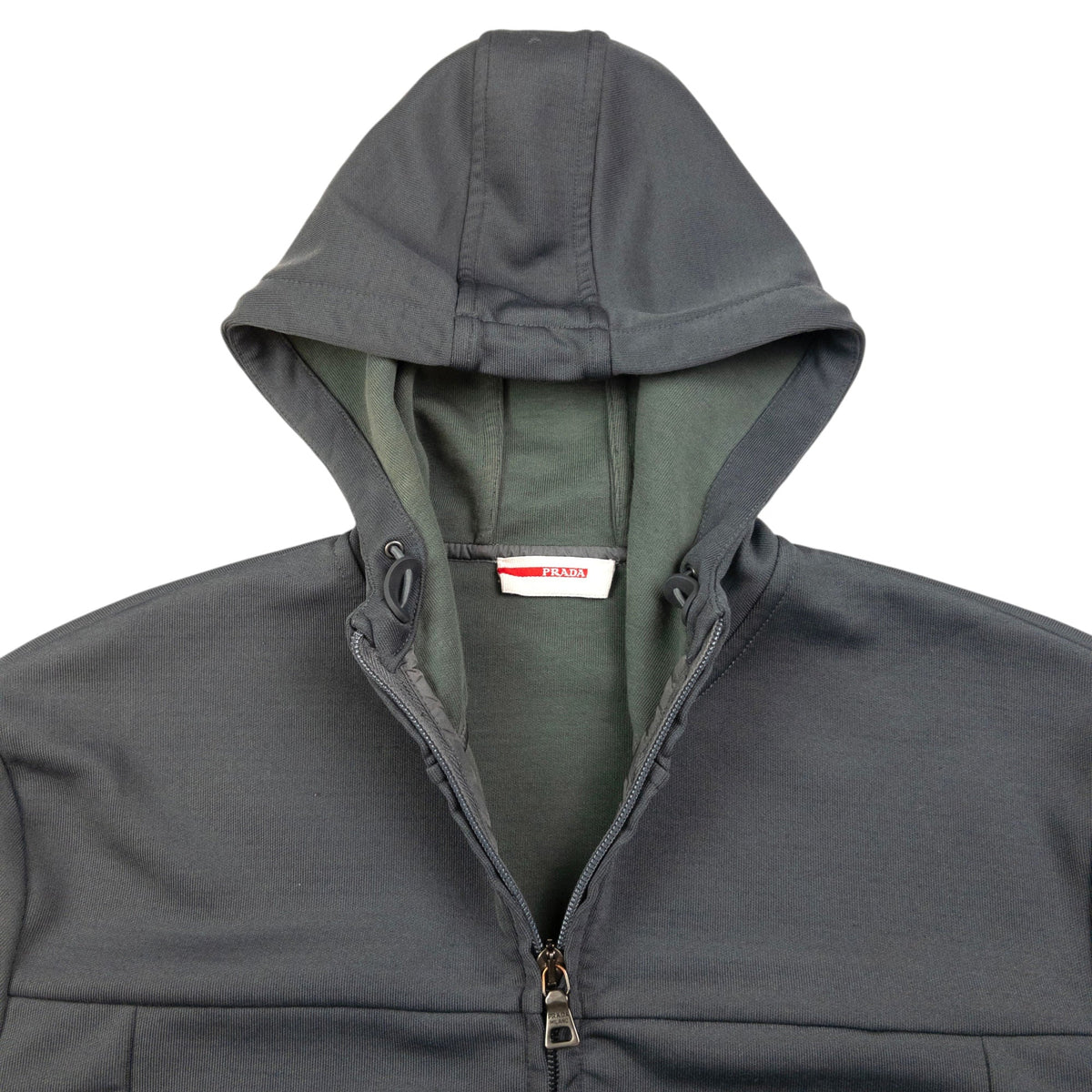Vintage Prada Sport Zip Up Hoodie Size M – Known Source