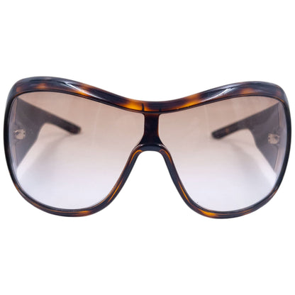 Vintage Dior Embossed Tortoise Shell Sunglasses