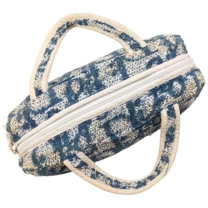 Vintage Dior Monogram Terry Cloth Handbag