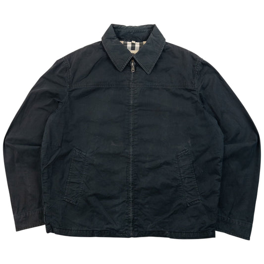 Vintage Burberry Zip Up Jacket Size M | Medium, Black