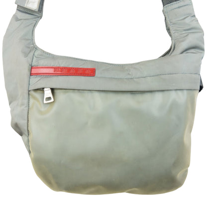 Vintage 1999 Prada Sport Runway Holster Rig Bag | O/S, Grey