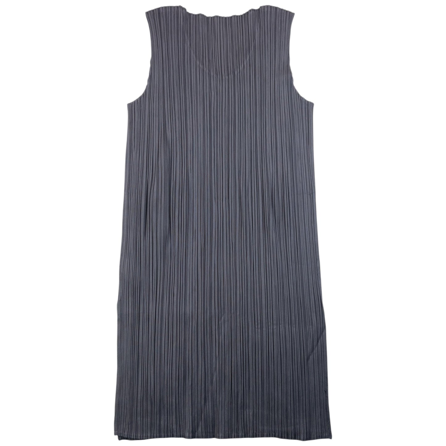 Vintage 90s Pleats Please By Issey Miyake Sleeveless Top Womens Size M | Medium, Grey