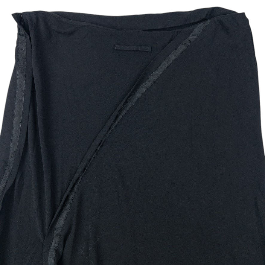 Vintage 2000s Jean Paul Gaultier Femme Asymmetric Skirt Womens Size W27 | W27, Black