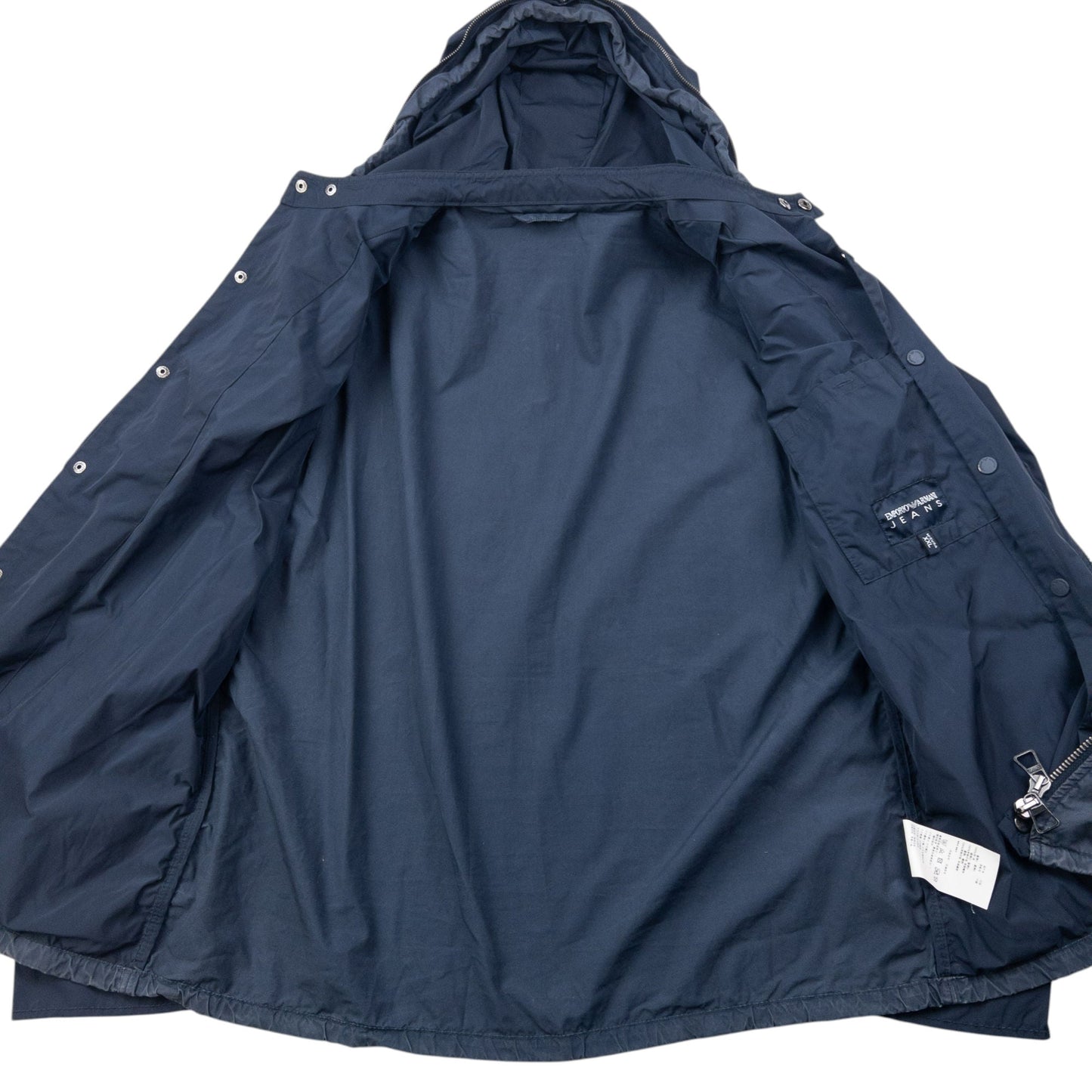 2010s Emporio Armani Layered Zip Up Jacket Size L