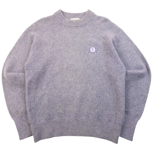 Vintage 90s YSL Yves Saint Laurent Lambswool Jumper Womens Size S | Small, Purple