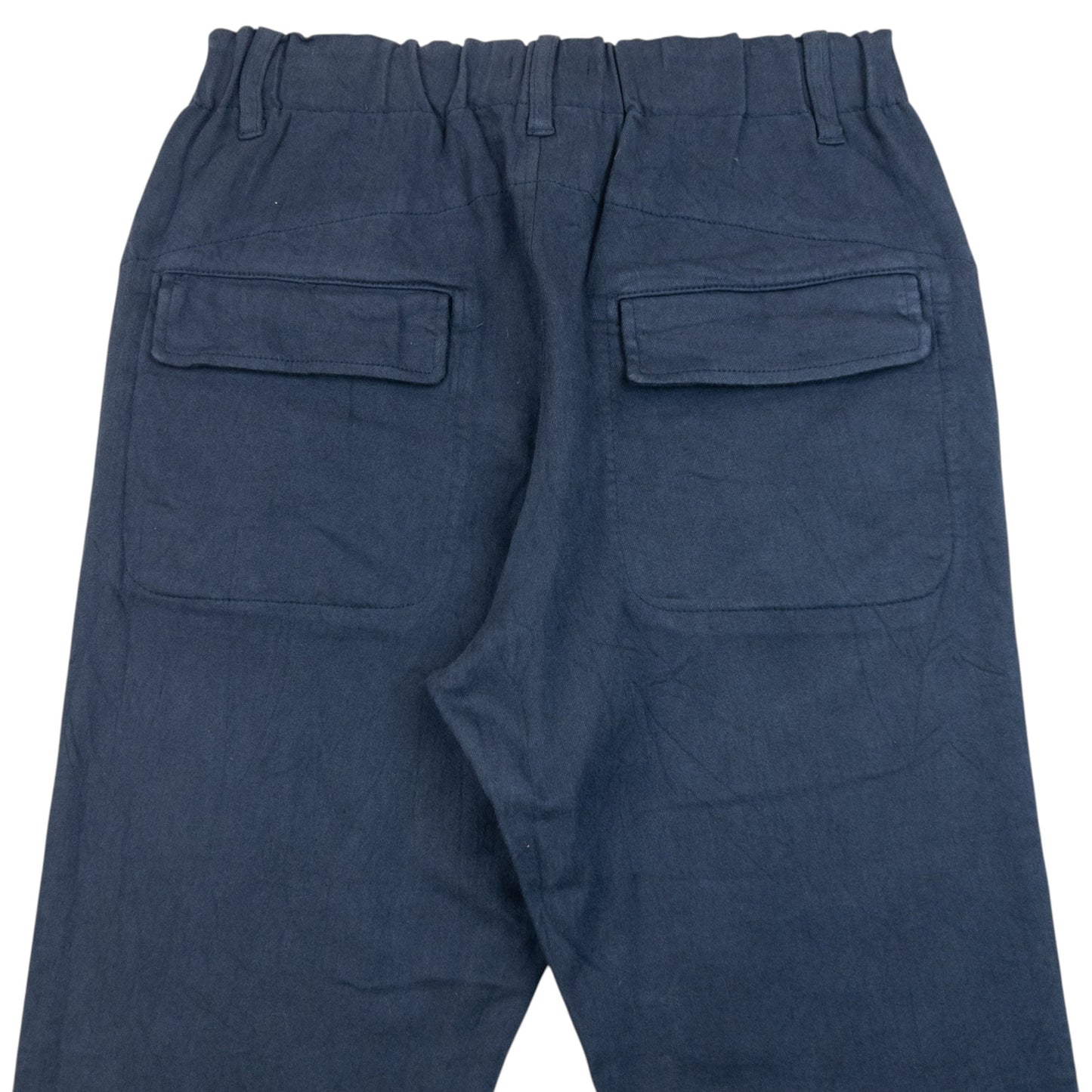 Vintage 2000s Plantation By Issey Miyake Cropped Trousers Size W30 | W30, Navy
