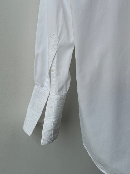 Christian Dior Chemise 1990s Pure Cotton Tuxedo Shirt - XL