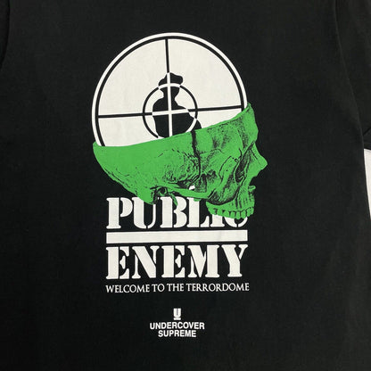 Supreme x Undercover Public Enemy Terrordome T-Shirt, Size Large | Supreme, Black