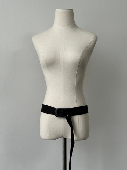 Vintage 2000s Cotton Adjustable Belt - One size