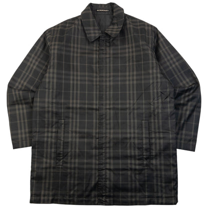 Vintage 2000s Burberry Nova Check Reversible Jacket Size L | Large, Black