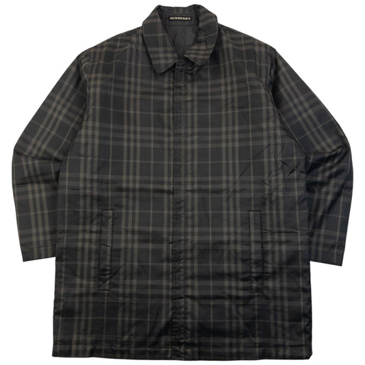 Vintage 2000s Burberry Nova Check Reversible Jacket Size L | Large, Black