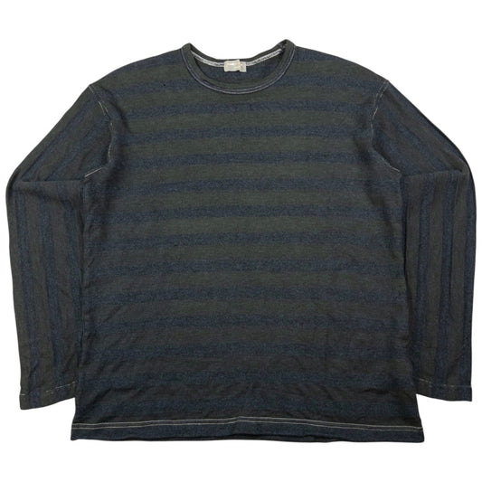 Vintage Comme Des Garçons HOMME Striped Long Sleeve T Shirt Size S