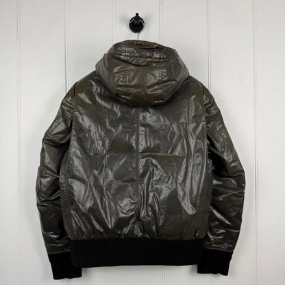 Stone Island Ice Bomber Jacket Brown (M) | Medium, Brown