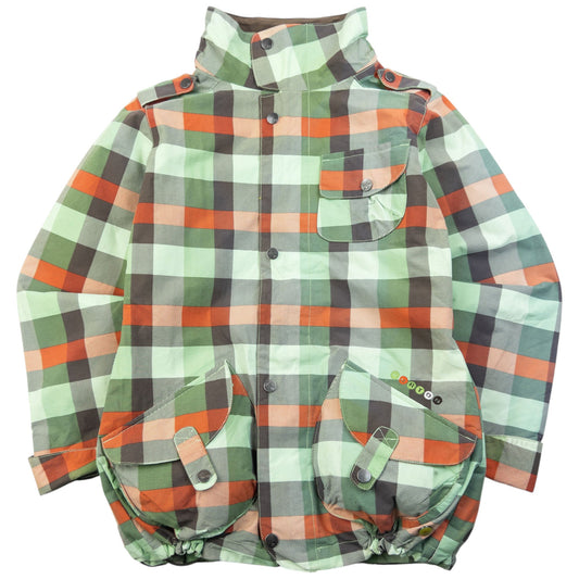 Vintage 2000s Burton City System Checkered Snowboarding Jacket Size XS | XS, Red