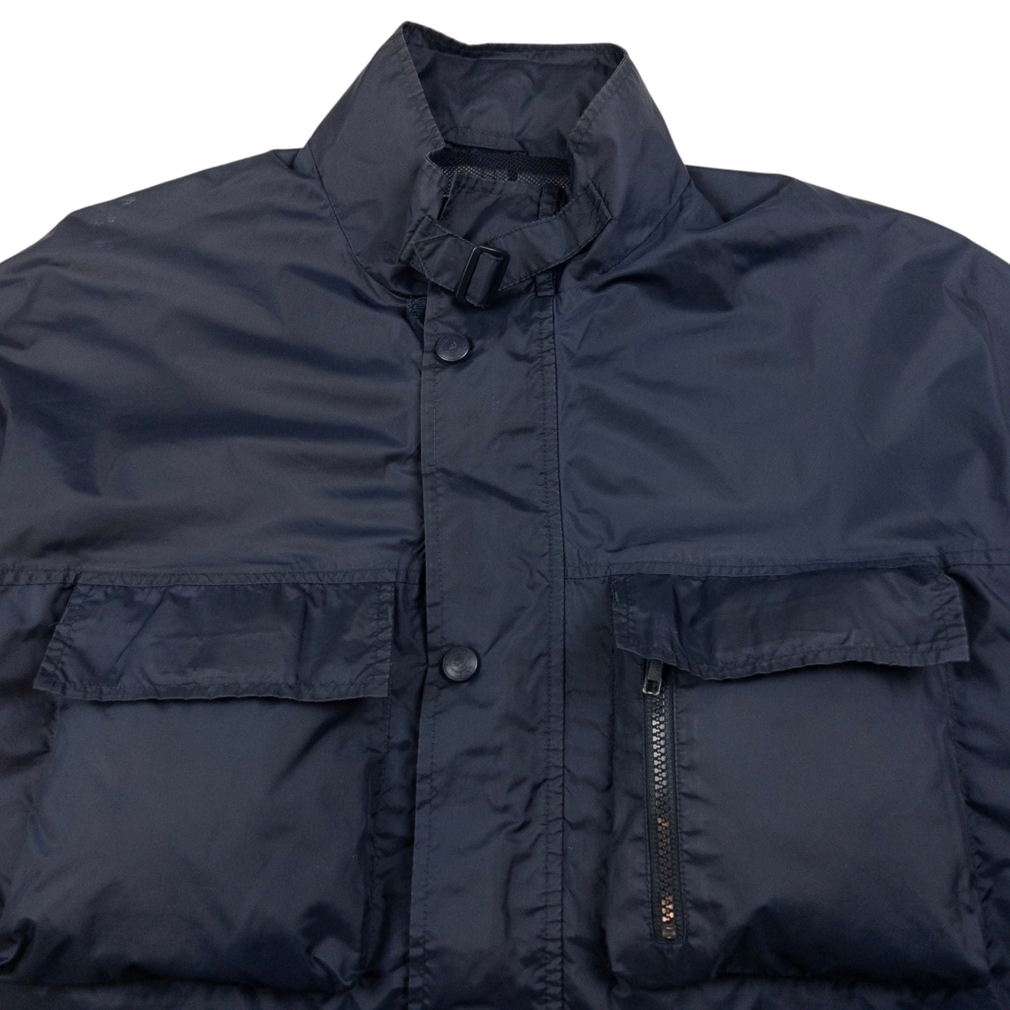 Vintage Armani Jeans Zip Up Cargo Jacket Size