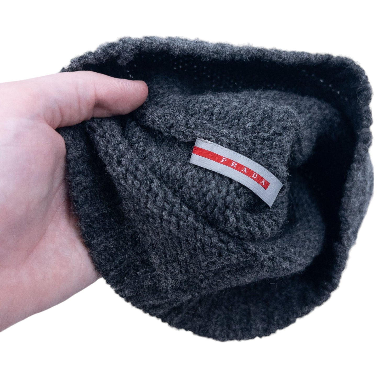 Vintage Prada Sport Wool Bobble Hat