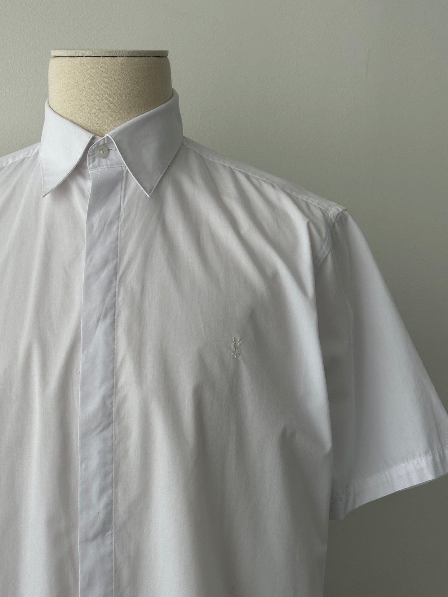 Yves Saint Laurent Pour Homme 2000s Short Sleeve Shirt - L