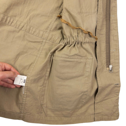Vintage PPFM Convertible Zip Off Sleeve Military Jacket Size L