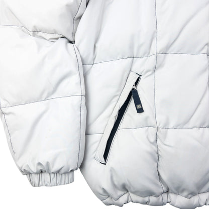 Vintage 2000s Armani Jeans Quilted Puffer Jacket Size M | Medium, Multicoloured