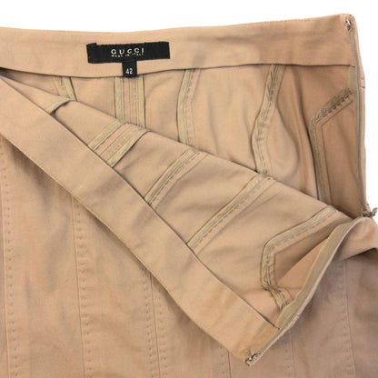 Vintage 2000s Gucci Pleated Skirt Womens Size W30 | W30, Beige